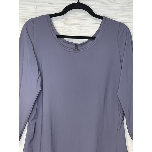 Women's Short Sleeve Top - Purple - Picture 2 of 9